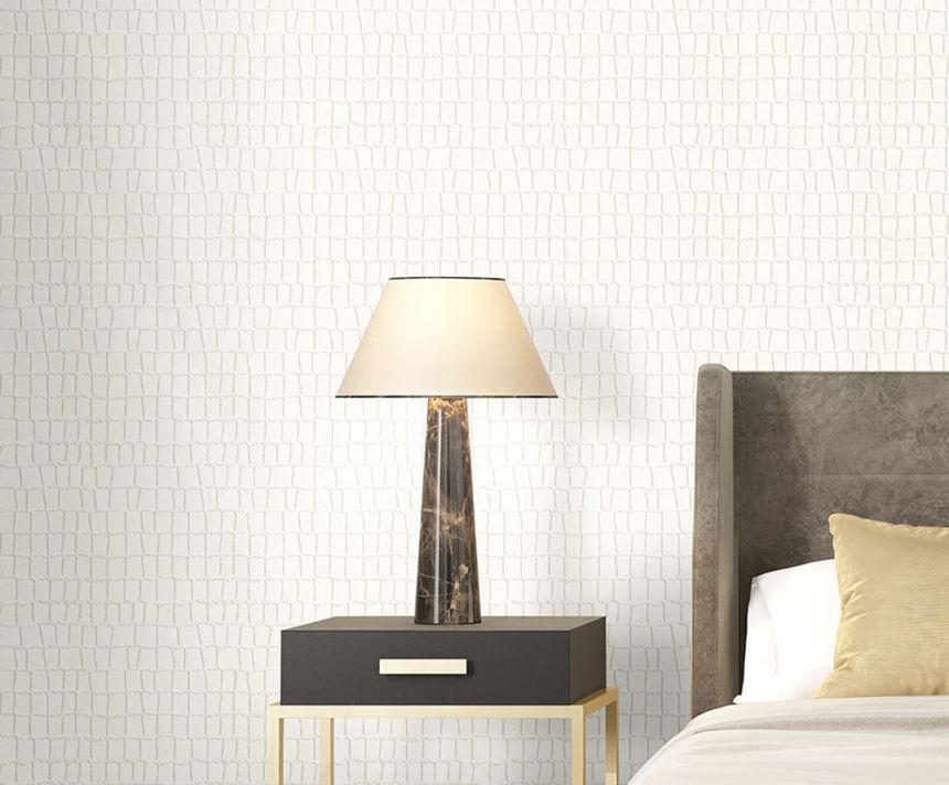 Black luxury wallpaper, imitation crocodile skin  Z80025 Philipp Plein, Zambaiti Parati