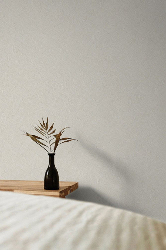 Wallpaper, white-cream, fabric effect, MN1001, Little Dreamers, Maison, Grandeco