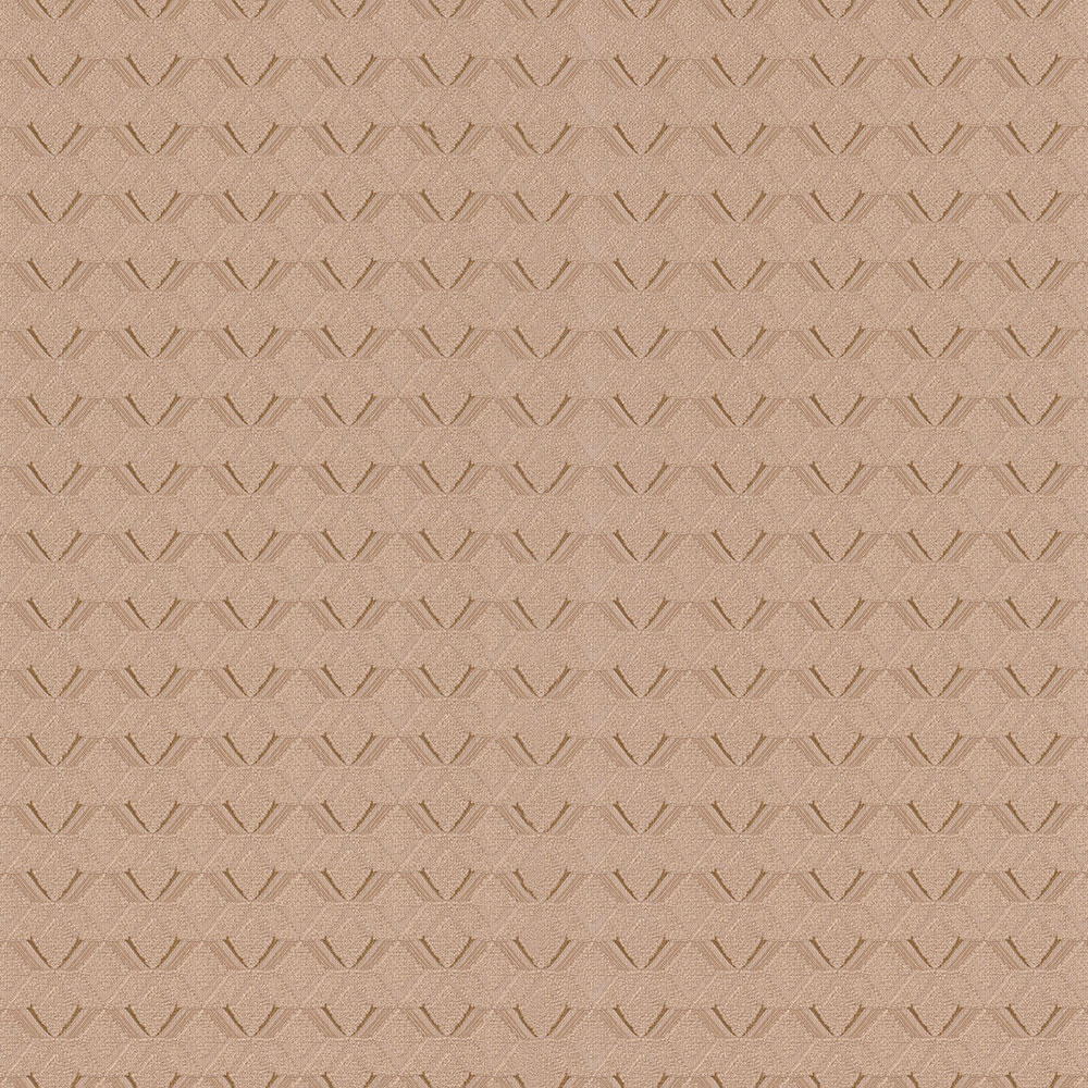 Luxury brown-beige geometric pattern wallpaper Z76044, Vision, Zambaiti Parati