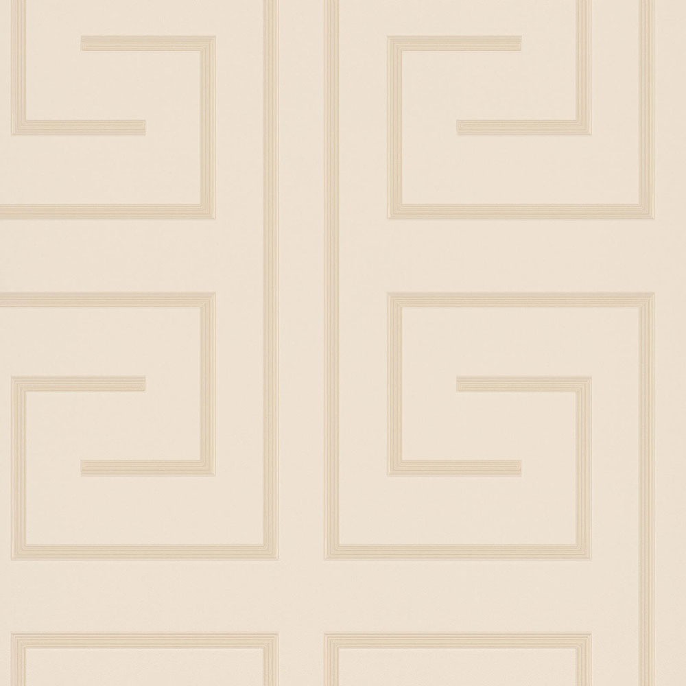 Luxury beige geometric pattern wallpaper Z76032, Vision, Zambaiti Parati