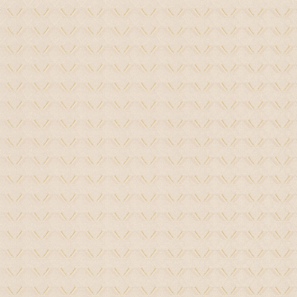 Luxury beige geometric pattern wallpaper Z76029, Vision, Zambaiti Parati