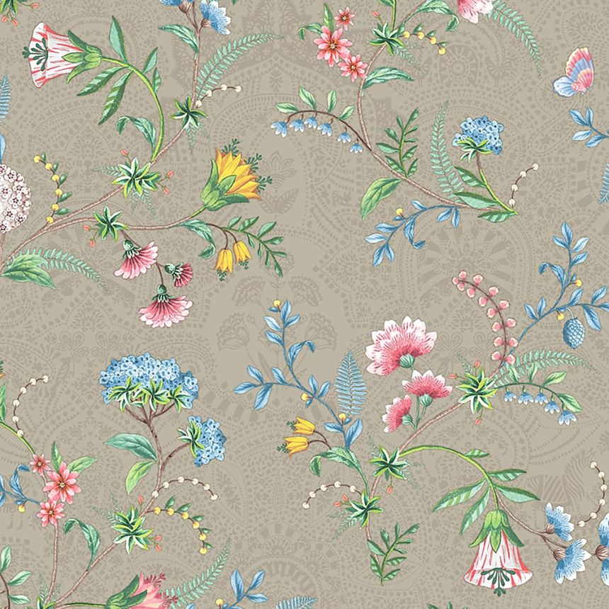 Non-woven wallpaper 300121, Flowers, Pip Studio 5, Eijffinger