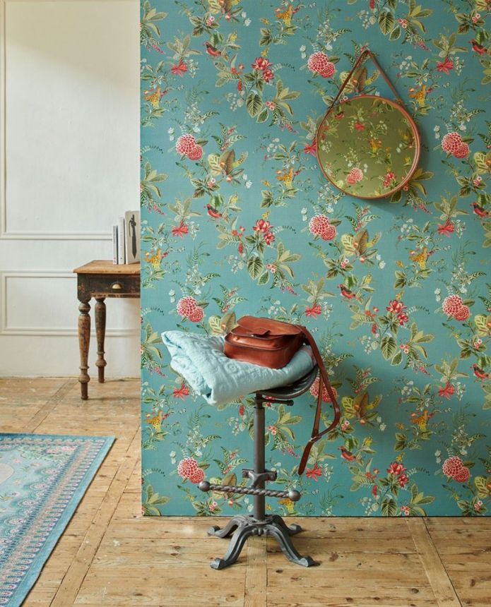 Non-woven wallpaper with flowers 300115, Pip Studio 5, Eijffinger