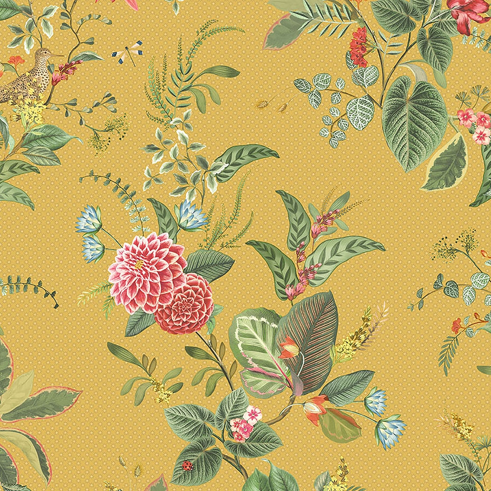 Non-woven wallpaper with flowers 300112, Pip Studio 5, Eijffinger