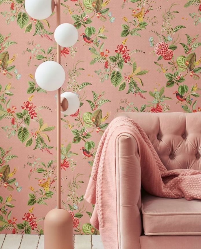 Non-woven wallpaper with flowers 300111, Pip Studio 5, Eijffinger