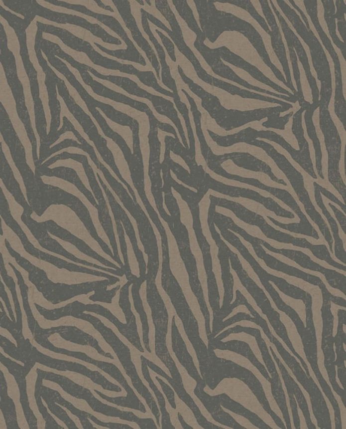 Non-woven wallpaper panel Zebra Mocha 300603, 140 x 280 cm, Skin, Eijffinger