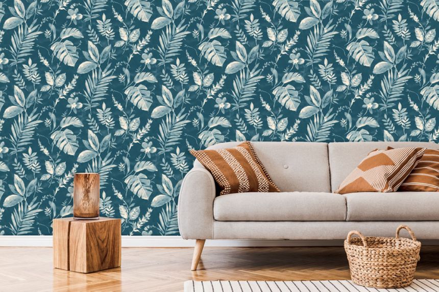 Pink wallpaper leaves 298903, Premium Selection, Vavex